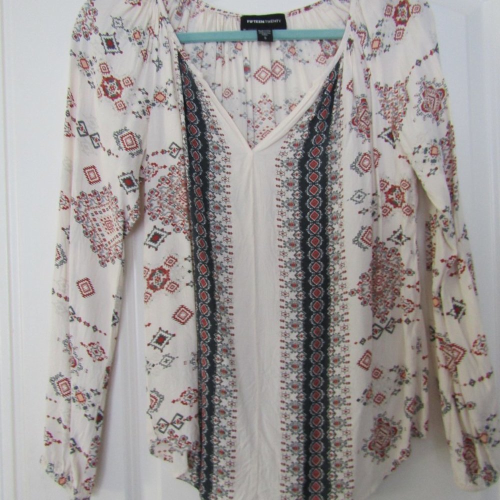 boho blouse from Revolve.